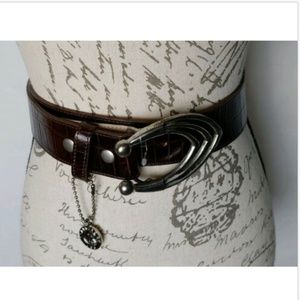Leather belt